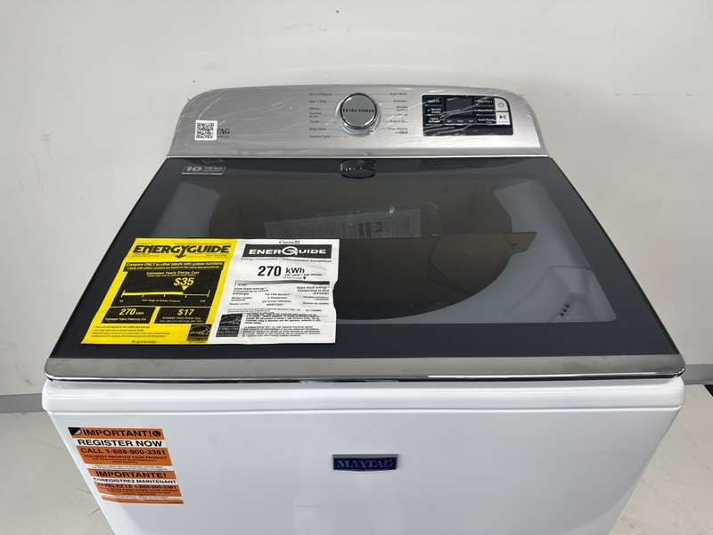 Maytag MVW7232HW 5.3 Cu. Ft Washer Top Load Smart ENERGY STAR White - Assessment Photo 13