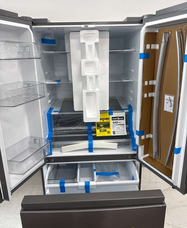 Whirlpool WRFF3136SZ 31 Cu. Ft 36" French Door Refrigerator, Stainless Steel - Assessment Photo 13