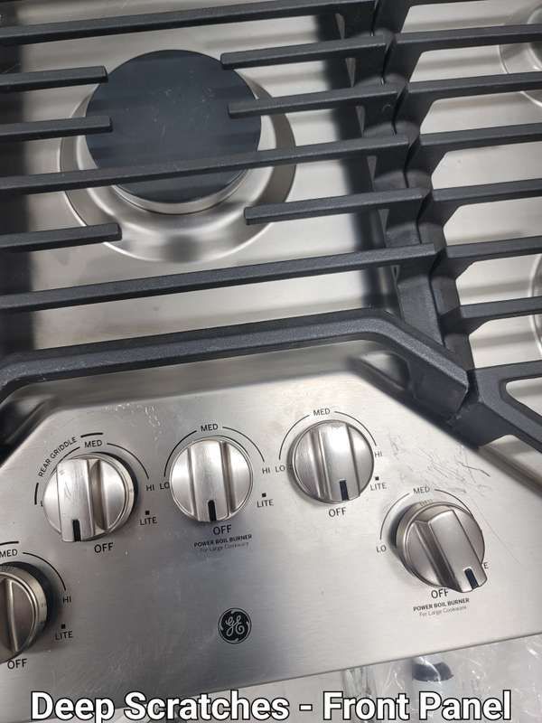 GE JGP5036SLSS 36" Cooktop BuiltIn Stainless Steel - Assessment Photo 14