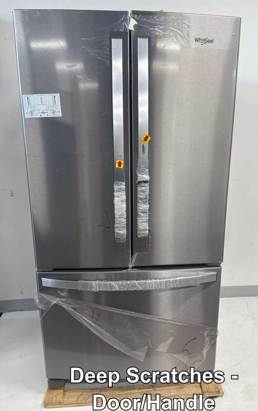 Whirlpool WRFF3236RZ 25.2 Cu. Ft 36" French Door Smart Refrigerator ENERGY STAR - Assessment Photo 15