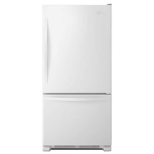 Whirlpool WRB329DMBW 18.7 Cu. Ft. 30" Bottom-Freezer Refrigerator, White - Assessment Photo 1