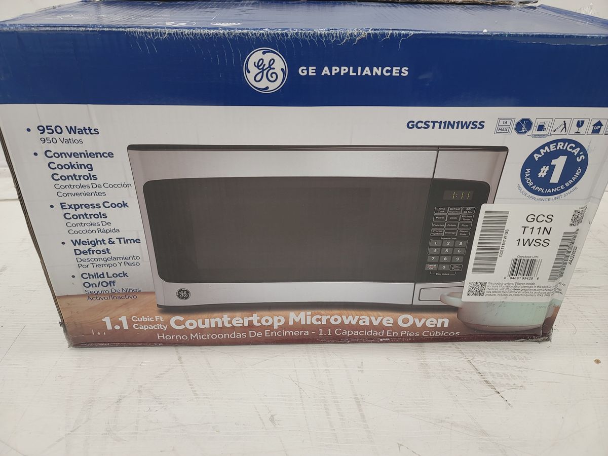 GE GCST11N1WSS 1.1 Cu. Ft Microwave Stainless Steel - Assessment Photo 3