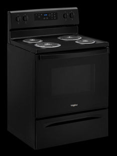 Whirlpool WFC315S0JB 4.8 cu. ft. Electric Range with Keep Warm setting, Black - Assessment Photo