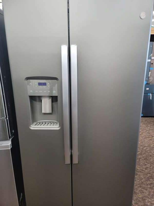 GE GZS22IMNES 21.8 Cu. Ft SidebySide ENERGY STAR Slate - Assessment Photo 4