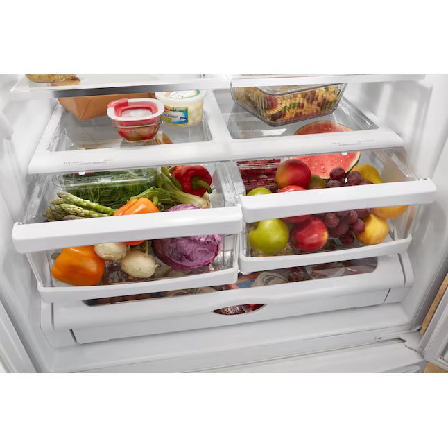 Whirlpool WRFF5333PB 22 cu. ft 33" French Door Refrigerator ENERGY STAR Black - Assessment Photo 5