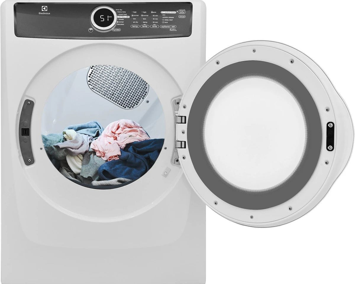 Electrolux EFMG617SIW - 8.0 Cu. Ft. 9-Cycle Electric Dryer with Steam - Assessment Photo 5