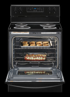 Whirlpool WFC315S0JB 4.8 cu. ft. Electric Range with Keep Warm setting, Black - Assessment Photo
