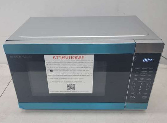 Sharp SMC1162KS 1.1 cu. ft Microwave Stainless - Assessment Photo 6