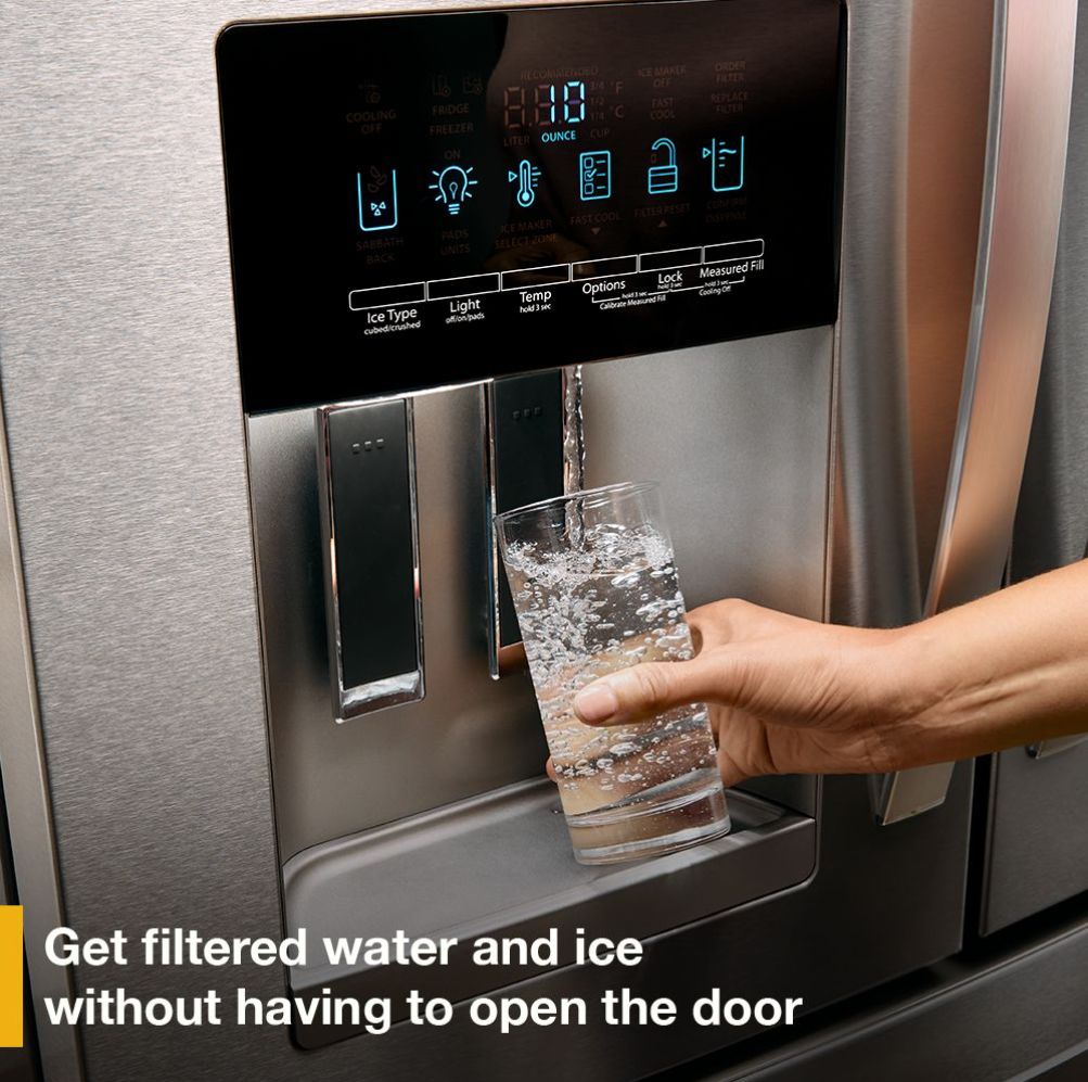 Whirlpool WRFF3436RW 25 Cu. Ft. 36" French Door Refrigerator, White - Assessment Photo 6