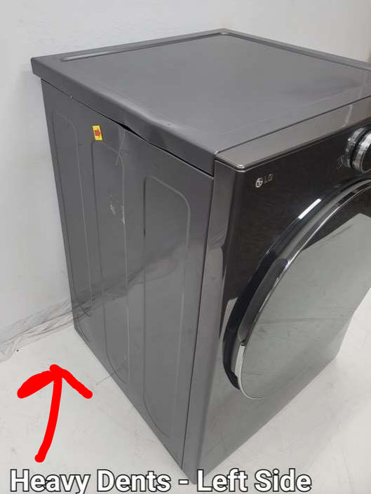 LG DLEX6700B 7.4 Cu. Ft Dryer Smart Steam ENERGY STAR Black Steel - Assessment Photo 7