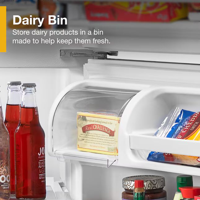 Whirlpool WRT314TFDW 14.3 Cu. Ft. 28" Top-Freezer Refrigerator, White - Assessment Photo 7