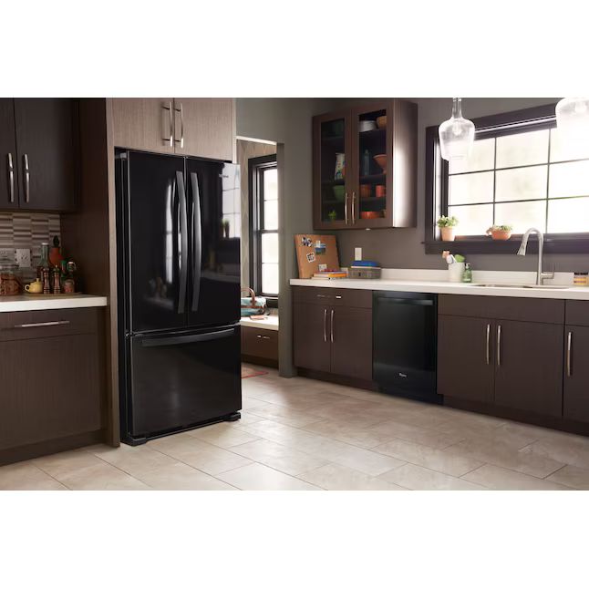 Whirlpool WRFF5333PB 22 cu. ft 33" French Door Refrigerator ENERGY STAR Black - Assessment Photo 8