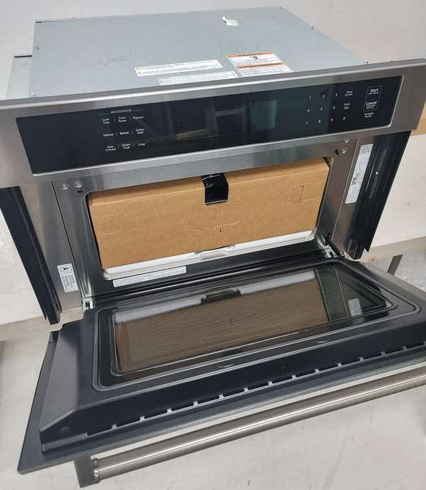 KitchenAid KMBP107ESS 1.4 Cu. Ft Microwave BuiltIn Stainless steel - Assessment Photo 8
