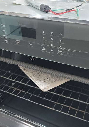 GE 30" Built-in Smart Wall Oven Stainless steel JTS3000SNSS  - Assessment Photo 8
