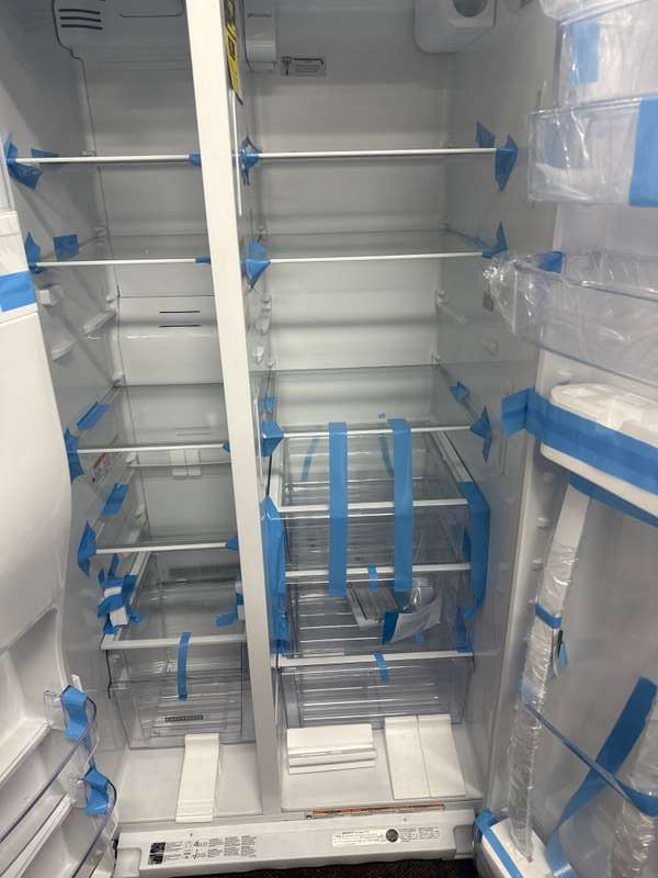 Whirlpool WRSF5536RW 28 Cu. Ft Refrigerator SidebySide ENERGY STAR White - Assessment Photo 9