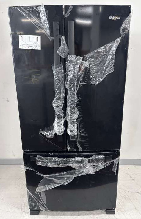 Whirlpool WRFF5333PB 22 cu. ft 33" French Door Refrigerator ENERGY STAR Black - Assessment Photo 9