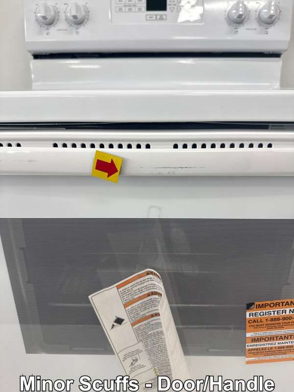 Amana AER6303MFW 4.8 Cu. Ft Range Freestanding ENERGY STAR White - Assessment Photo 9