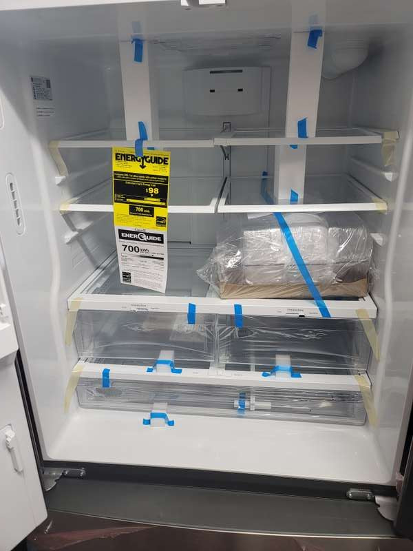 GE GFE26JYMFS 25.6 Cu. Ft French Door ENERGY STAR Stainless Steel - Assessment Photo 9