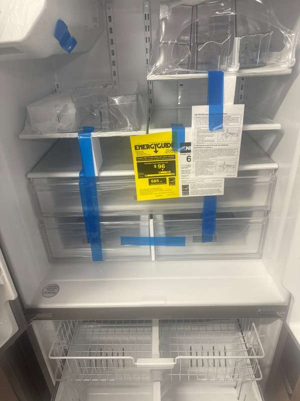 Whirlpool WRFF3436RZ 24.7 Cu. Ft Refrigerator French Door ENERGY STAR - Assessment Photo 9