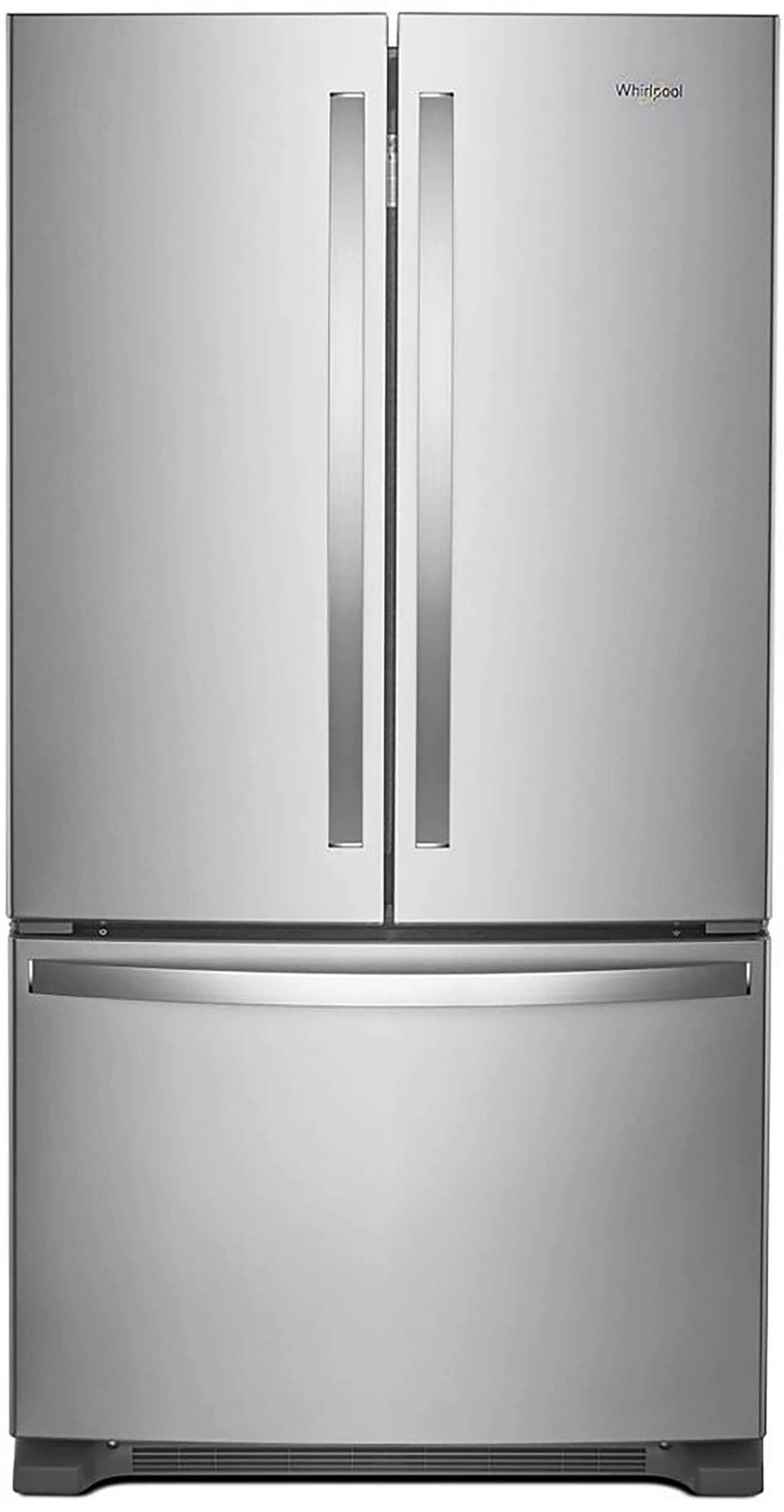 Whirlpool WRFF3236RZ 25.2 Cu. Ft 36" French Door Smart Refrigerator ENERGY STAR - Image 1