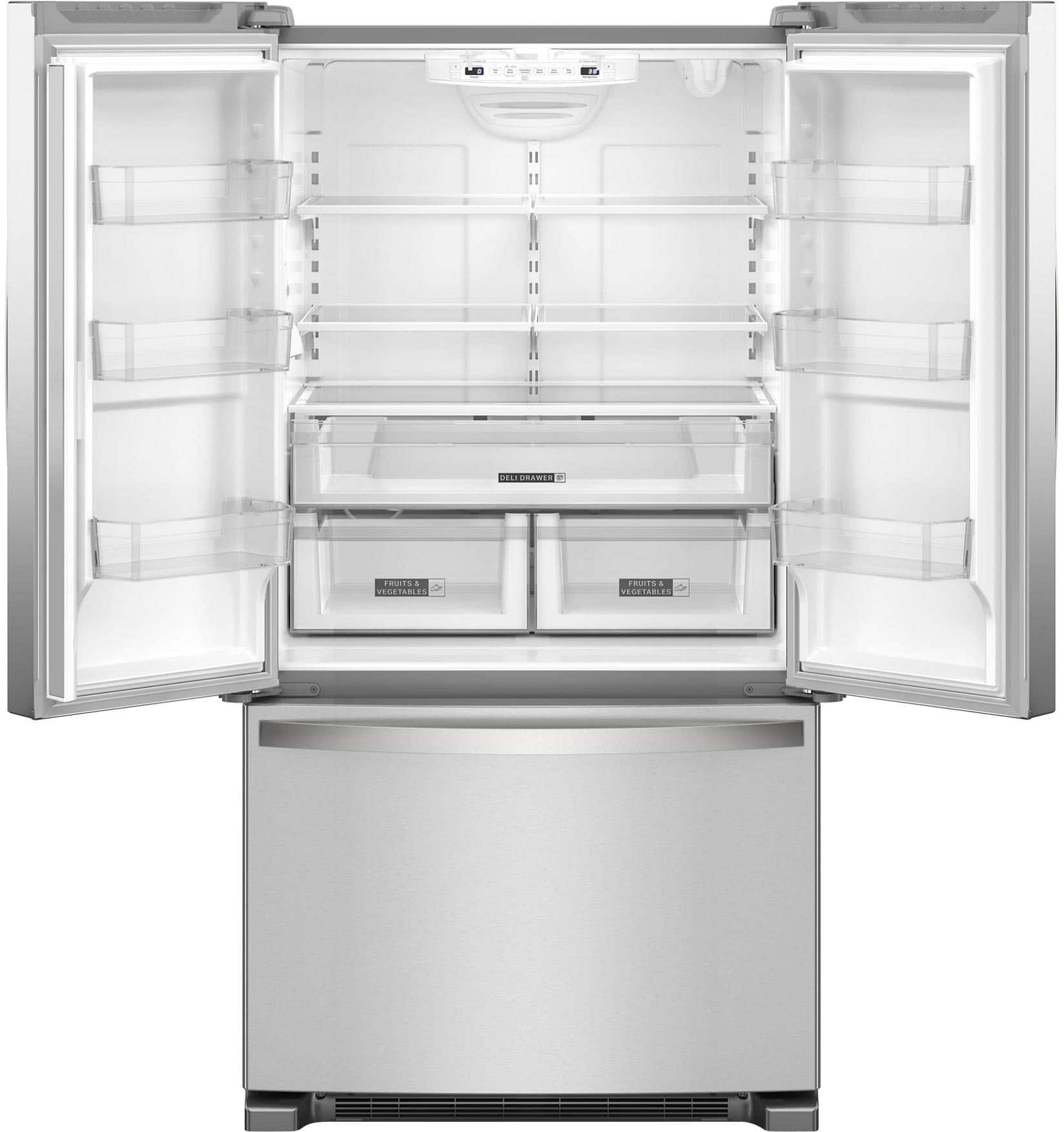Whirlpool WRFF3236RZ 25.2 Cu. Ft 36" French Door Smart Refrigerator ENERGY STAR - Image 3