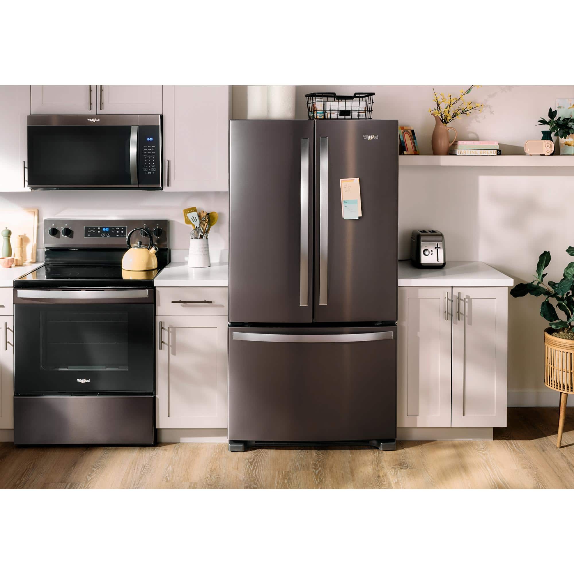 Whirlpool WRFC2036RV 20 Cu. Ft Refrigerator French Door ENERGY STAR - Image 8