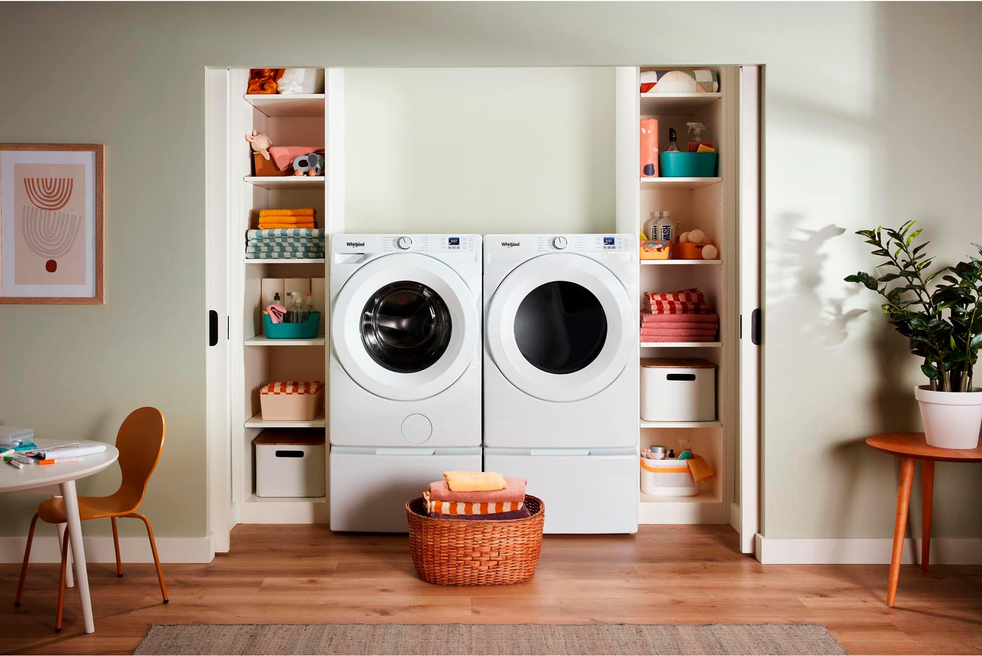 Whirlpool WFW4720RW 4.5 Cu. Ft Washer Front Load ENERGY STAR White - Image 15