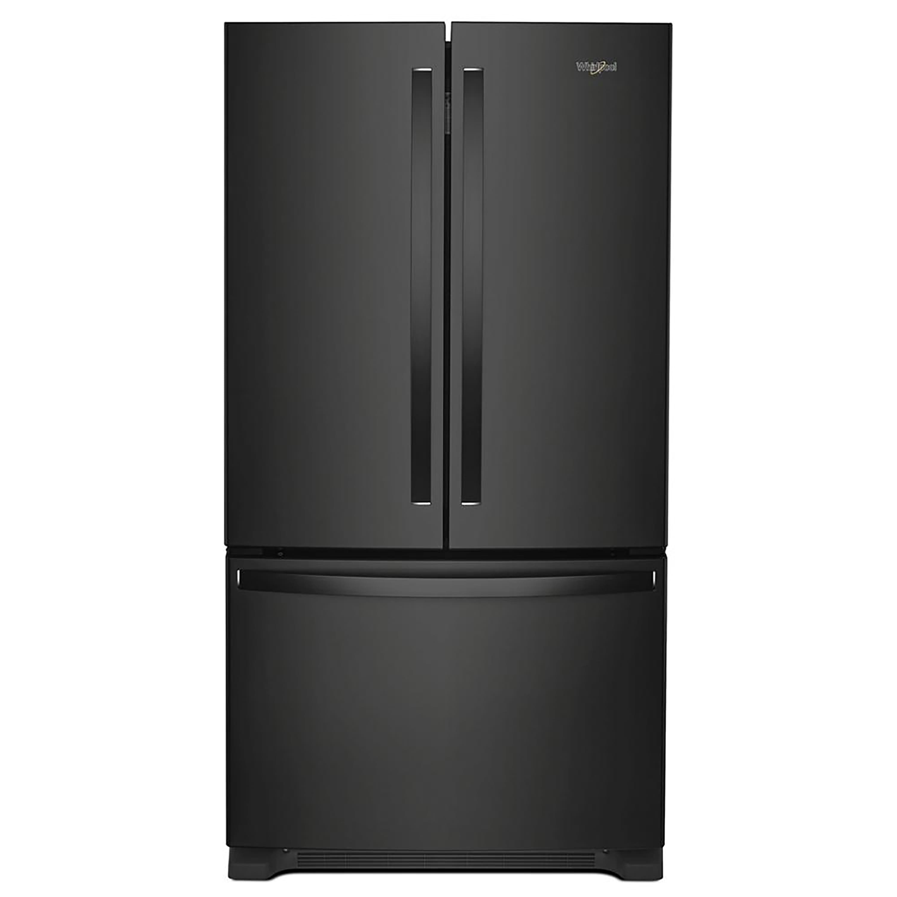 Whirlpool WRFC2036RB 20 Cu. Ft 36" French Door Refrigerator ENERGY STAR Black - Image 1