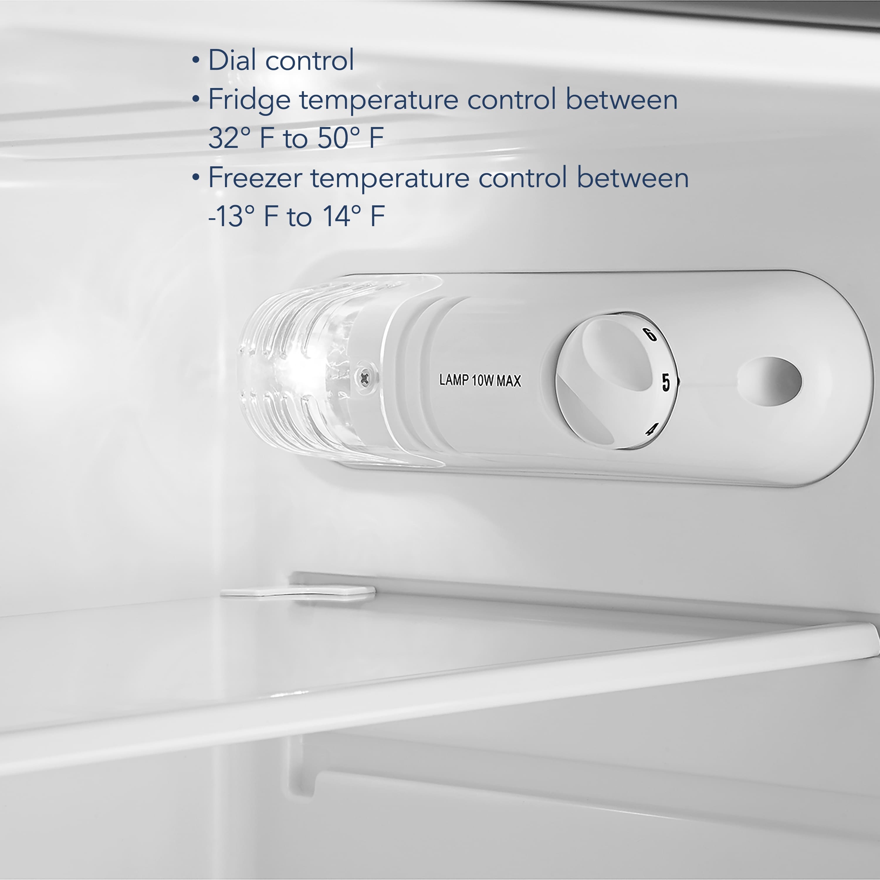 Insignia NSCF30SS9 3.0 Cu. Ft Freezer Top Freezer ENERGY STAR - Image 6