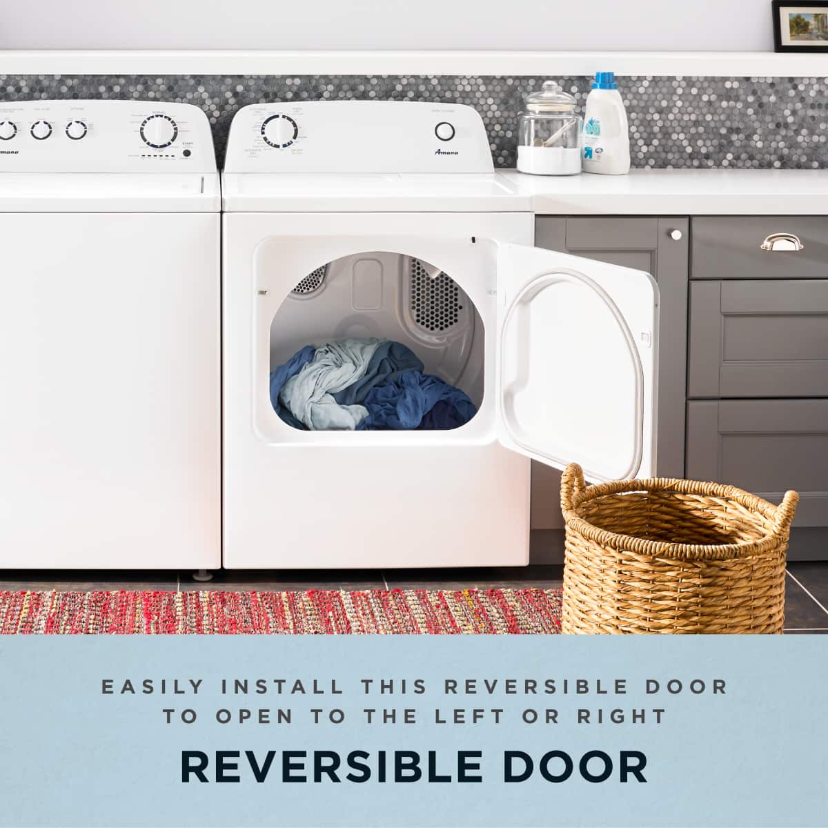 Amana NED4655EW 6.5 Cu. Ft Dryer ENERGY STAR White - Image 10