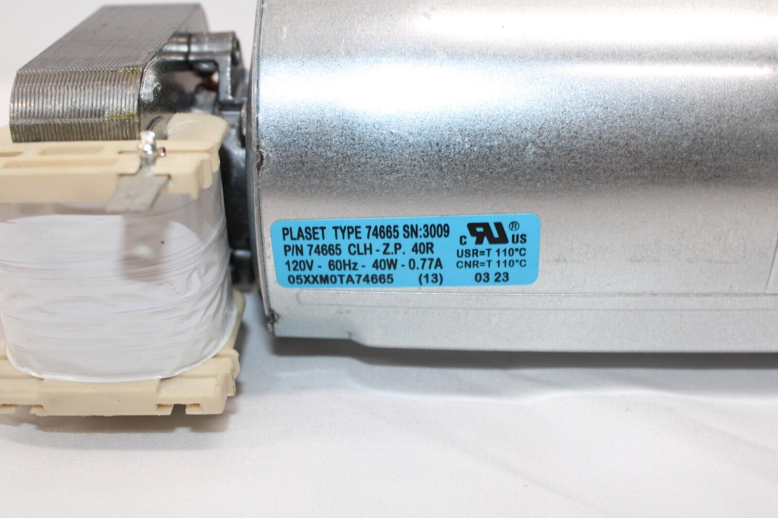 OEM Monogram Built-In 30" Microwave Blower Motor for WB26X35176 Part # 74665