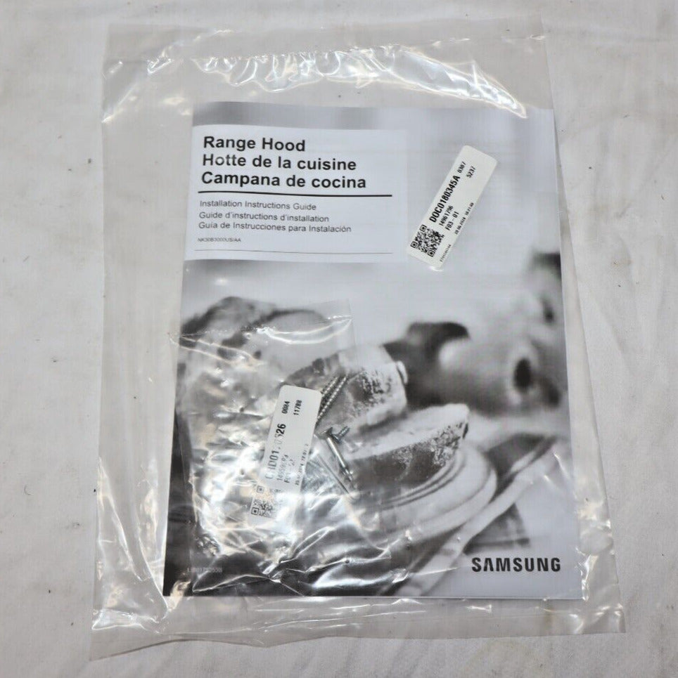 Samsung NK30B3000US/AA 30" Under Cabinet Convertible Range Hood, Stainless Steel