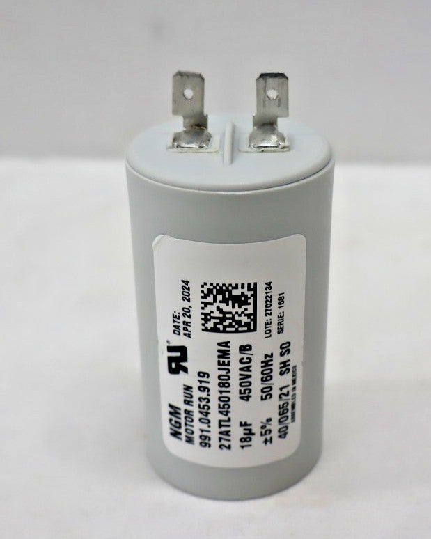Genuine OEM GE JVX5300EJ2ES CAPACITOR 18MFD 450V WB27X27239