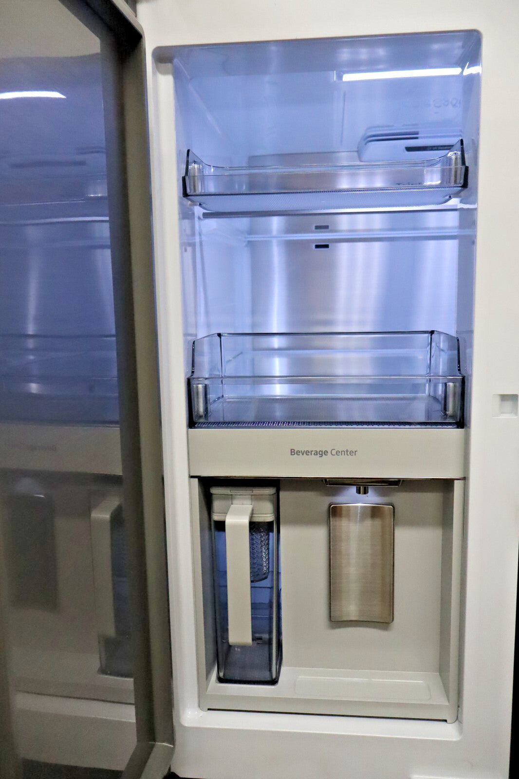 Samsung - BESPOKE 29 Cu. Ft. 4-Door Flex Smart Refrigerator w/ AutoFill Pitcher, Custom Panel Ready
