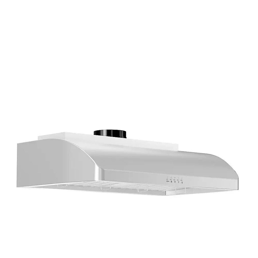 ZLINE - 30" 600 CFM 4-Speed Fan Under Cabinet Range Hood, Stainless Steel 625-30
