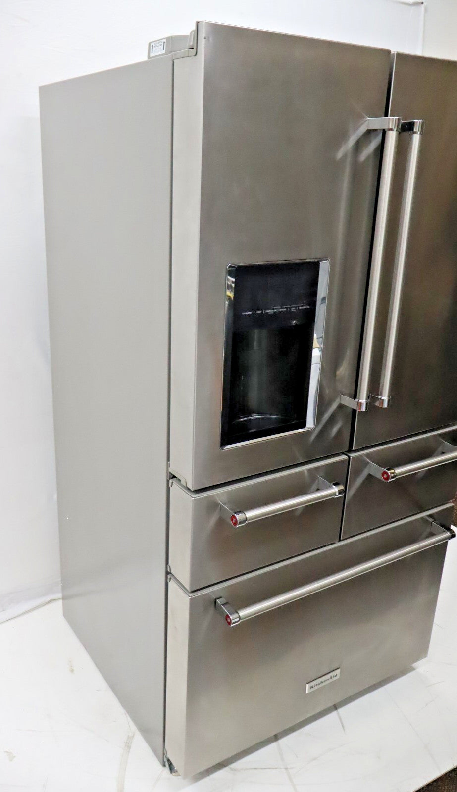 KitchenAid KRMF706ESS 25.8 Cu. Ft. 5-Door French Door Refrigerator in Stainless