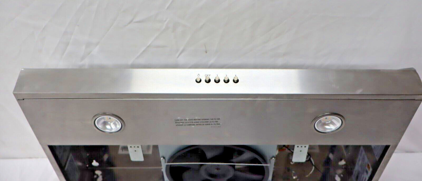 Samsung NK30B3500US/AA - 30" Under Cabinet Range Hood, Stainless Steel