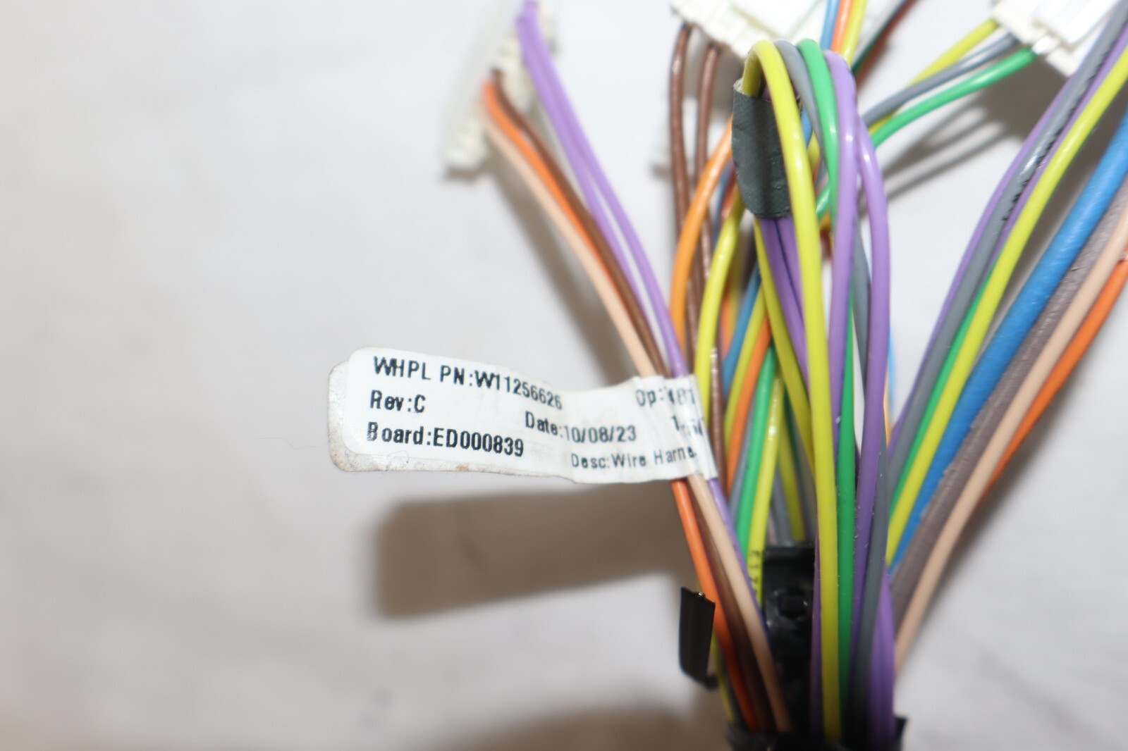 OEM Whirlpool Wall Oven Wire Harness Signal Assembly W11256626