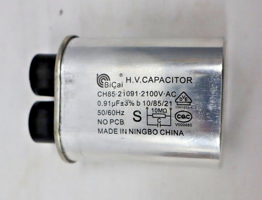 OEM GE Microwave MaksPro High Votage Capacitor Part# WB27X26368 for JVM3162RJ6SS