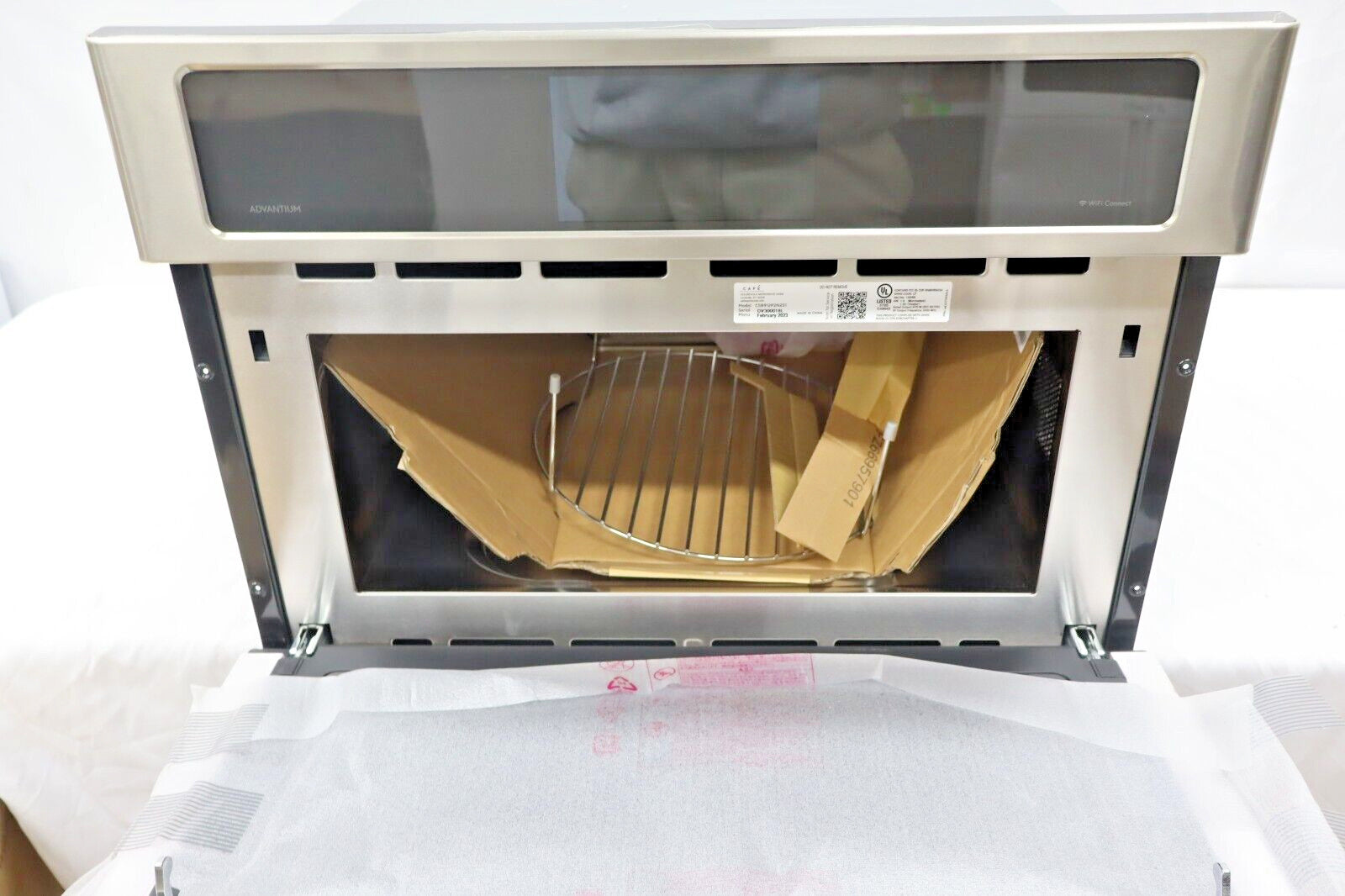 Cafe CSB912P2NS1 1.7 Cu. Ft. Built-In Convection Microwave w/ Advantium Tech