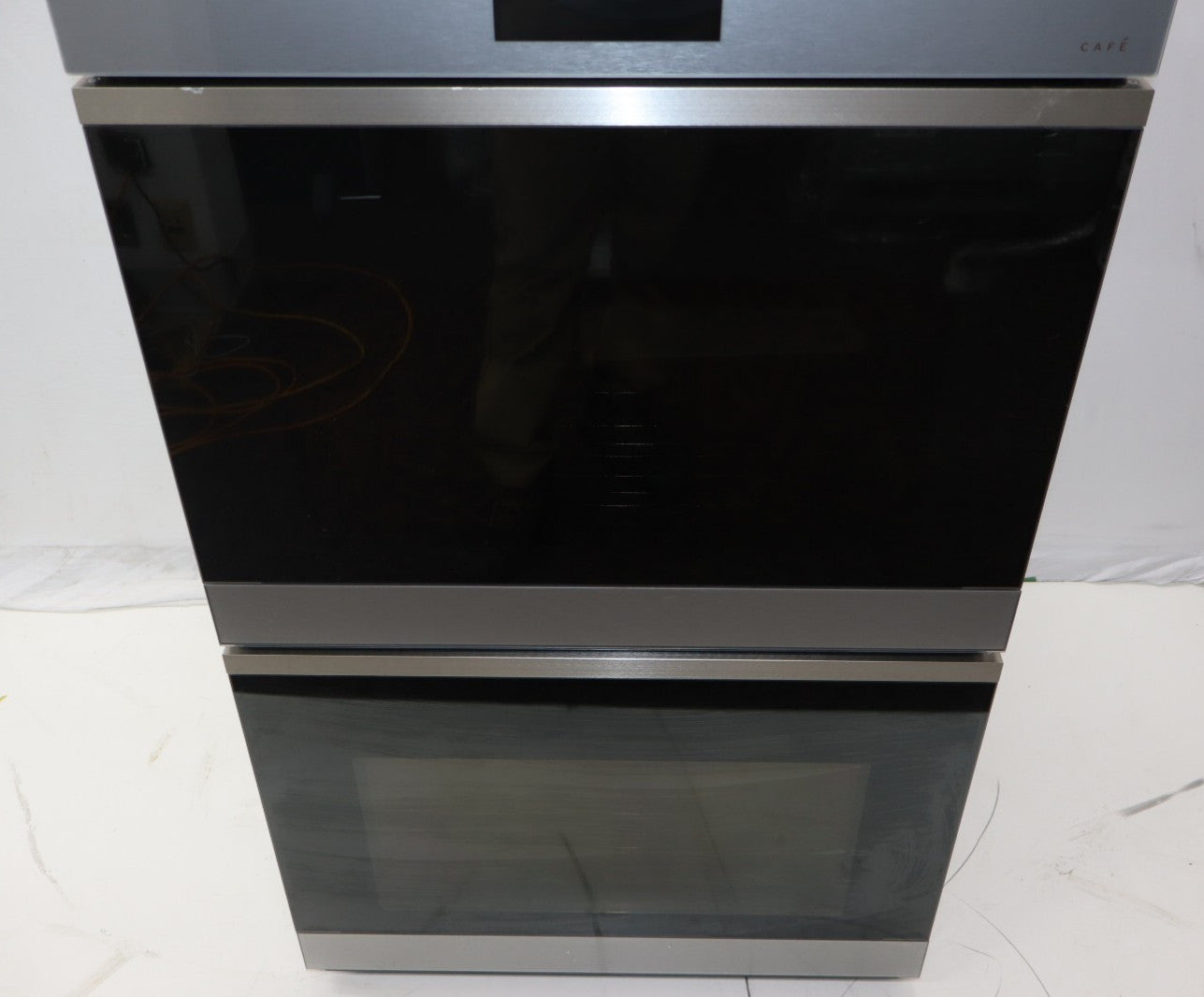 Cafe CTD90DM2NS5 30" Built-In Double Electric Convection Wall Oven, Wi-Fi
