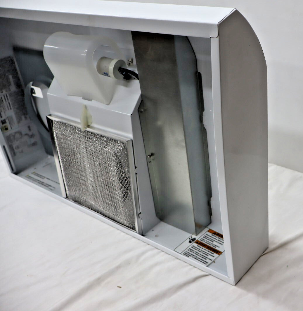 Whirlpool  UXT2030ADW 30"  Externally Vented Under-Cabinet Range Hood, White