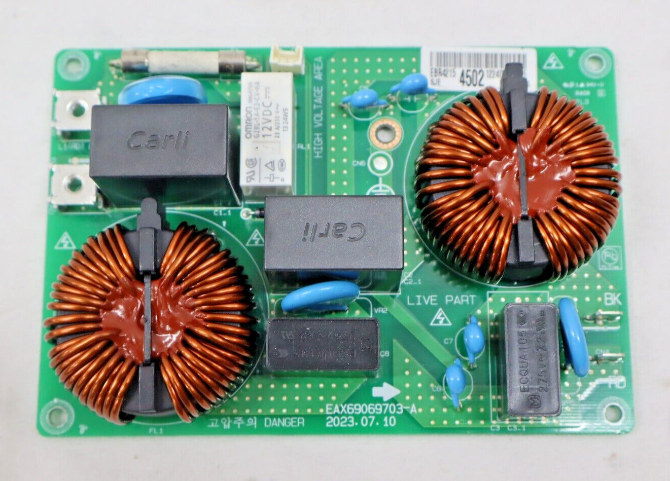 OEM LG Induction Cooktop  Filter Power Control Board CBIH3617BE00 EBR42154502