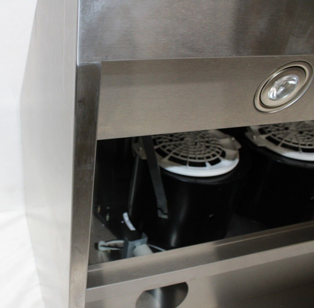 Windster RA-35U36SS 36" Externally Vented 800 CFM Under Cabinet Range Hood in SS