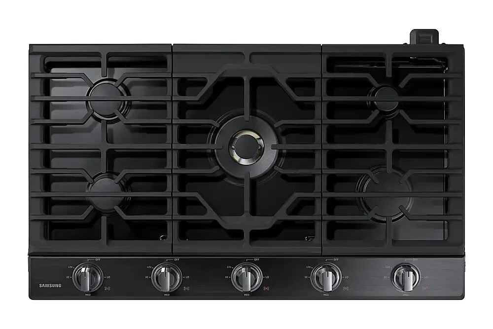 Samsung NA36N7755TG 36" Built-In Smart Gas Cooktop WiFi, Dual Power Brass Burner