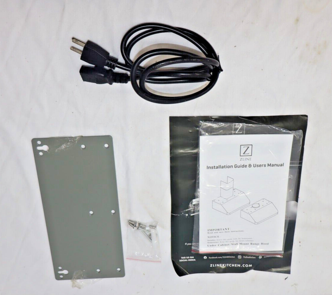 ZLINE - 30" 600 CFM 4-Speed Fan Under Cabinet Range Hood, Stainless Steel 625-30