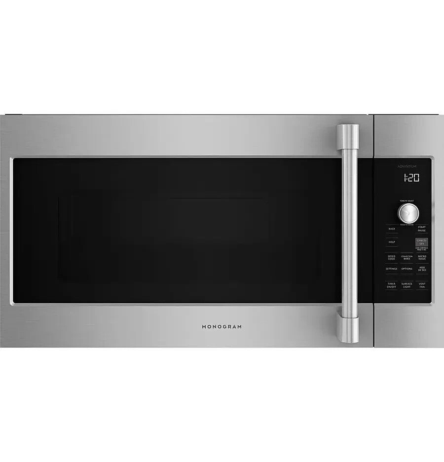 Monogram ZSA1202PSS 1.7 Cu. Ft. Over-The-Range Convection Microwave Hood in SS