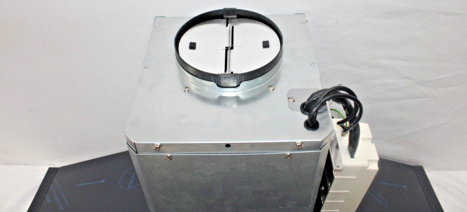 Zephyr ZAN-M90DBS Anzio 36" 600 CFM Wall Mount Range Hood, Black Stainless