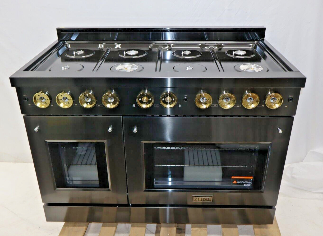 ZLINE SGRBZ-48-G Autograph Edition Paramount 48" Double Convection Oven Gas Range w/ 8 Burners
