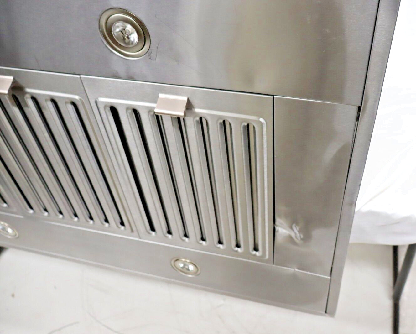 Windster WS-63TB42SS 36" Convertible 780 CFM Island Range Hood, Stainless Steel